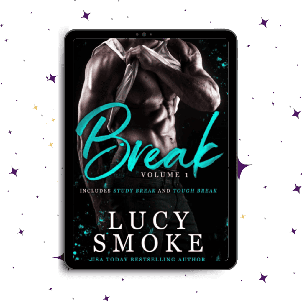 Cover of Break by Lucy Smoke on an iPad