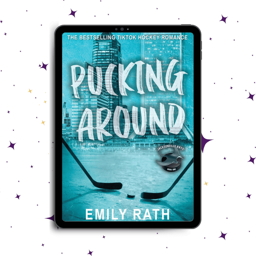 Cover of Pucking Around on an iPad